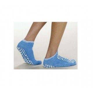 SLIPPER, DOUBLE TREAD BARI TERRY BRN (48PR/CS)