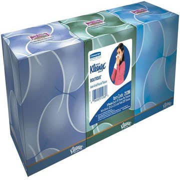 TISSUE, FACIAL ANTI-VIRAL WHT (68/BX 12BX/CS)