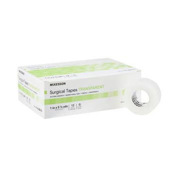 Mckesson Silicone Medical Tape, 1 Inch X 5-1/2 Yard