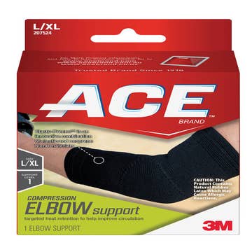 3m™ Ace™ Elbow Support, Left Or Right Elbow, Large/x-large