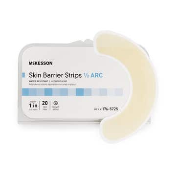 McKesson Skin Barrier Half-Arc Strip