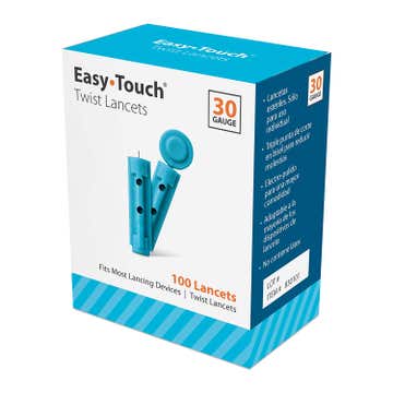 LANCET, TWIST EASYTOUCH 30G (100/BX 10BX//CS)