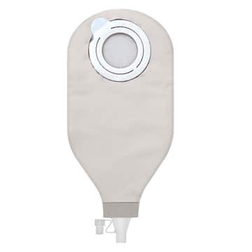 SenSura® Mio Flex High Output 2-Piece Opaque Ileostomy Pouch, Red Match