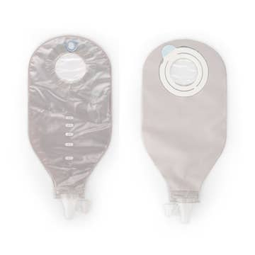 SenSura® Mio Flex High Output 2-Piece Transparent Ileostomy Pouch, Red Match