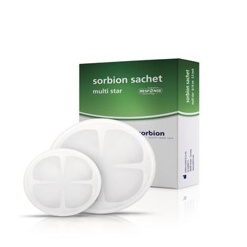 DRESSING, WOUND CUTIMED SORBION SACHET MULTI STAR 3" (10/CS)