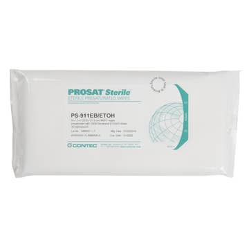 Prosat® Sterile™ Presaturated Wipes, 9 X 11 Inch