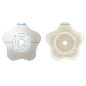 SenSura® Mio Convex Flip Ostomy Barrier, 10 – 45 mm Stomas, Red Match