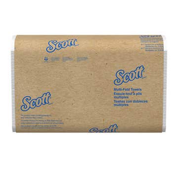Scott® Essential One-Ply Multi-Fold Paper Towel, 8 x 9-2/5 Inch