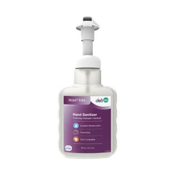 Alcare® Extra Foaming Antiseptic Handrub Hand Sanitizer, 400 Ml Pump