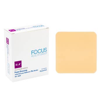 Dressing, Gentle Zenifoam 4"x4" (10/bx)