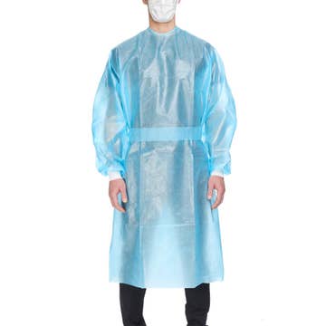 Mckesson Full Back Chemotherapy Procedure Gown, Extra Large