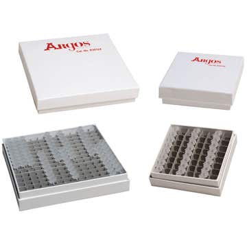 BOX, CRYO FREEZER CARDBOARD 196PLACE 5 1/4"X5 1/4"X1"
