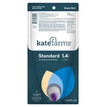 Kate Farms® Standard 1.4 Sole-source Nutrition Formula, 1,000 Ml