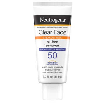 Neutrogena® Clear Face Oil-Free Sunscreen, SPF 50