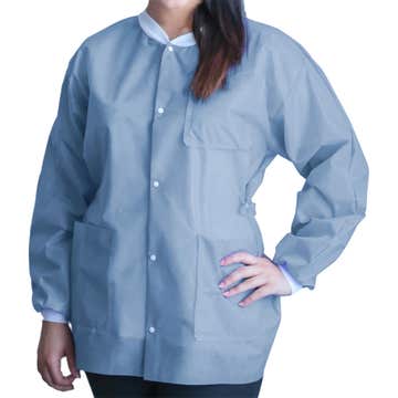 Coat, Lab Fitme Ceil Blu Sm (10/bg 5bg/cs)