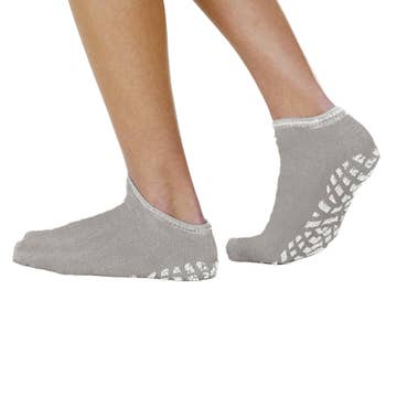 SLIPPER, PT SFTY SNGL TREAD GRY XLG (48PR/CS)