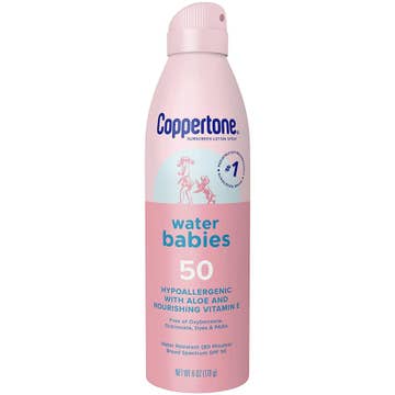 Coppertone® Water Babies Sunscreen Spray, SPF 50