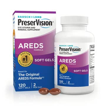 Bausch + Lomb PreserVision AREDS Soft Gels