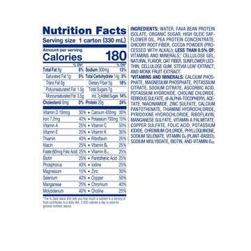 Ensure® Plant Based Protein Nutrition Shake, Chocolate, 11-ounce