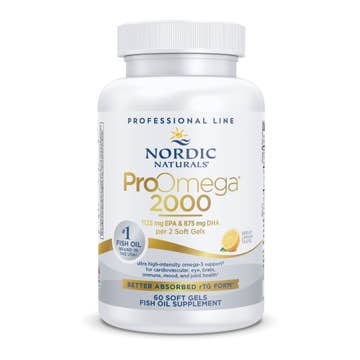 Nordic Naturals Proomega® 2000 Epa/dha Dietary Supplement, Lemon Flavor