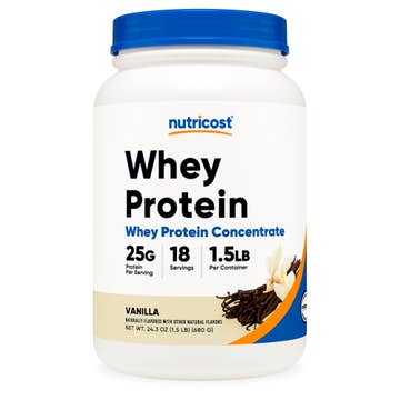 Vitamin, Pdr Whey Protein Concws Van 1.5lb (6bt/cs)