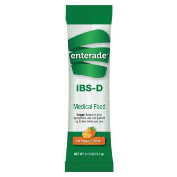 enterade® IBS-D Dietary Support Medical Food, Orange, Single Serve Packets (Case)
