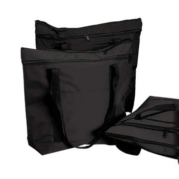 TOTE, NURSING W/DEDICATED CLEAN/DIRTY COMPARTMENTS