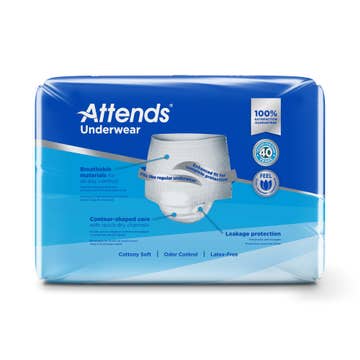 Attends® Extra Absorbency Underwear, Medium