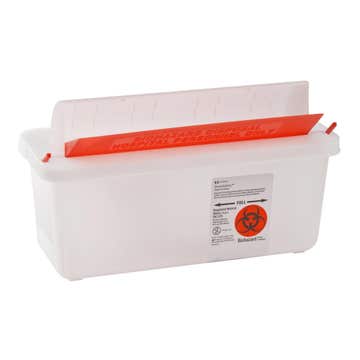 In-room™ Multi-purpose Sharps Container, 1.25 Gallon, 10.75 X 11 X X 4.75 Inch