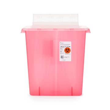 In-Room™ Multi-purpose Sharps Container, 3 Gallon, 13.75 x 16.25 x 6 Inch (Case)
