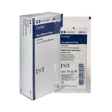 Curity™ Oil Emulsion Impregnated Dressing, 3 X 16 Inch