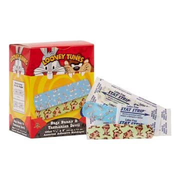 Looney Tunes™ Stat Strip® Adhesive Strip, ¾ X 3 Inch