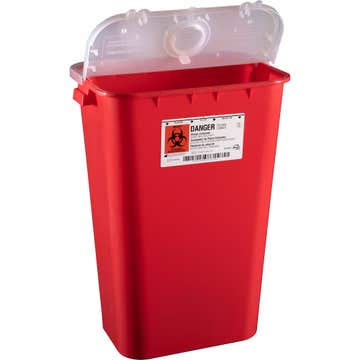 Bemis™ Sentinel Mailback Sharps Container, 11 Gallon, 22.5 x 16.5 x 11.81 Inch (Case)