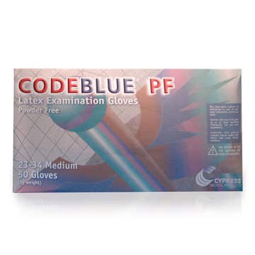 Codeblue® Pf Latex Extended Cuff Length Exam Glove