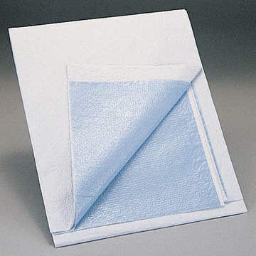 SHEET, EXAM TISSUE/POLY BL (100/CS)