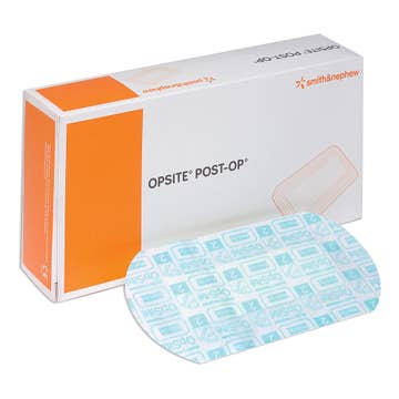 Opsite Post Op Transparent Film Dressing With Pad, 4 X 10 Inch