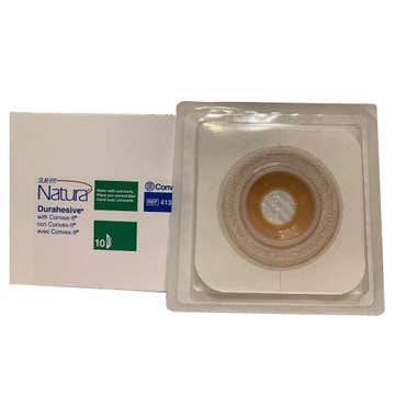Sur-Fit Natura® Two-Piece Durahesive® Skin Barrier, Pre-cut to Fit 50mm stomas