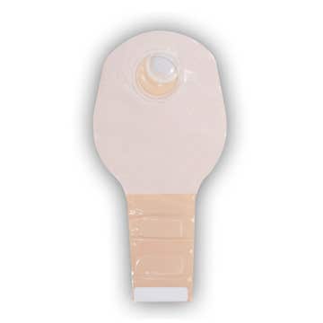 Sur-Fit Natura® Two-Piece Opaque Ostomy Pouch, 12-Inch Length, 1.25 Inch Flange