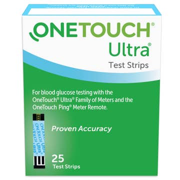 Onetouch® Ultra® 2 Blood Glucose Test Strips For Onetouch® Ultra® Blood Glucose Meter