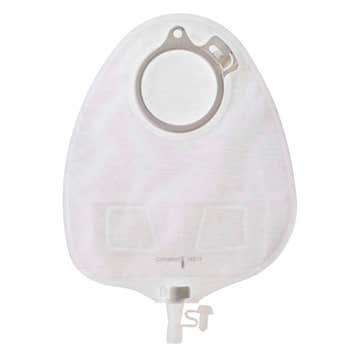Assura® Opaque Urostomy Pouch, Green Match