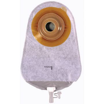 Assura® Deep Convex 1-Piece Transparent Urostomy Pouch, Pre-cut for 28 mm stomas
