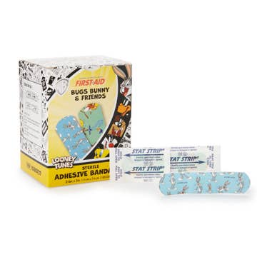 Looney Tunes™ Stat Strip® Bugs Bunny /daffy Duck Adhesive Strip, ¾ X 3 Inch