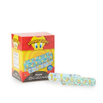 Looney Tunes™ Stat Strip® Tweety Design Adhesive Strip, ¾ X 3 Inch