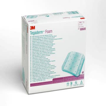 3m™ Tegaderm™ High Performance Nonadhesive W/o Border Foam Dressing, 2 X 2 Inch