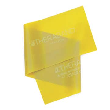 TheraBand® Professional Light Exercise Resistance Band, Yellow, 25 Yard