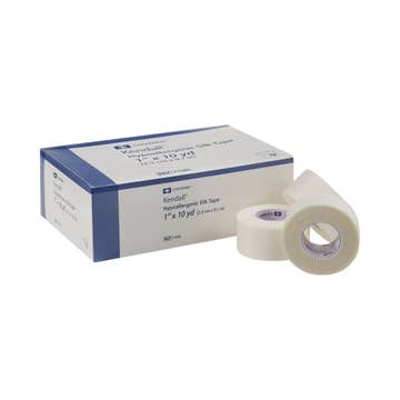 Kendall™ Hypoallergenic Silk-like Cloth Medical Tape, 1 Inch X 10 Yard