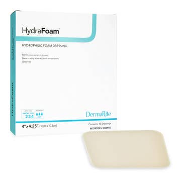Hydrafoam™ Nonadhesive Foam Dressing, 4 X 4.5 Inch
