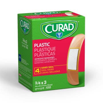 Curad® Adhesive Strip, 3/4 X 3 Inch