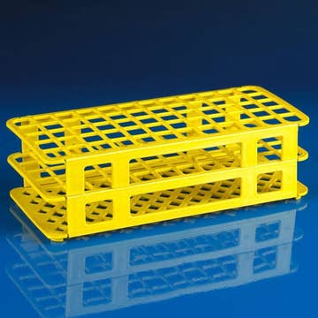 RACK, TEST TUBE 16X17MM YLW 16X17MM 60PLACE