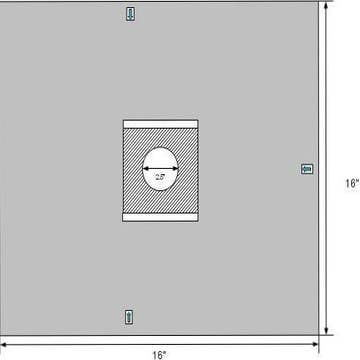 Drape, Surg Clearview Eye Aperture Clr (10/bx 4bx/cs)